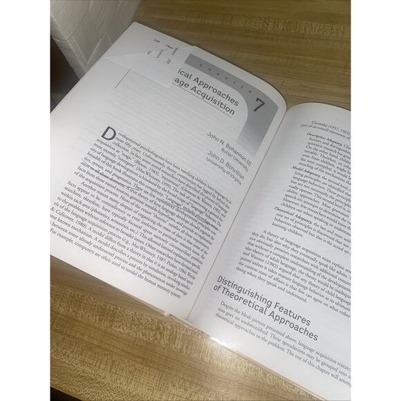 The Development of Language (6th Edition) Jean Berko Gleason Hardcover - Picture 8 of 9